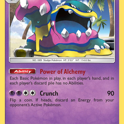Alolan Muk (58/149) (Cosmos Holo) (Blister Exclusive) [Sun & Moon: Base Set]
