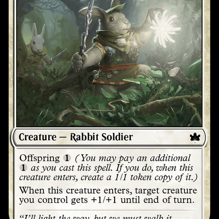 Intrepid Rabbit [Bloomburrow]