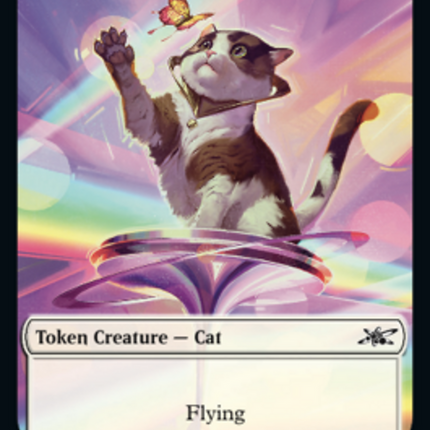 Cat // Storm Crow Double-Sided Token [Unfinity Tokens]