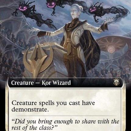 Silverquill Lecturer (Extended Art) (Ripple Foil) [Modern Horizons 3 Commander]