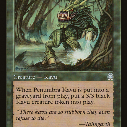 Penumbra Kavu [The List]