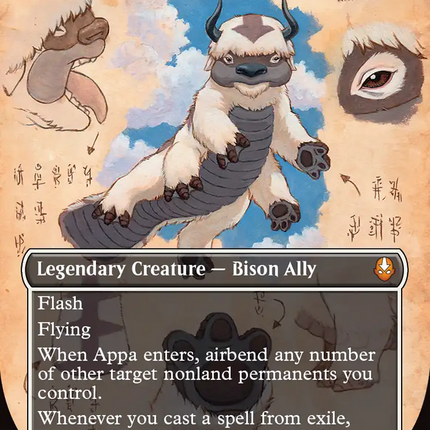 Appa, Steadfast Guardian (Borderless) [Avatar: The Last Airbender]