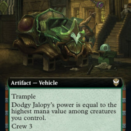 Dodgy Jalopy (Extended Art) [Streets of New Capenna Commander]