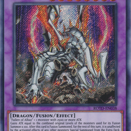 Titaniklad the Ash Dragon [ROTD-EN038] Secret Rare
