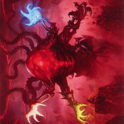 Omnath, Locus of All Art Card (51) [March of the Machine Art Series]