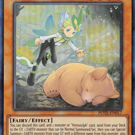 Vernusylph of the Awakening Forests [POTE-EN017] Super Rare