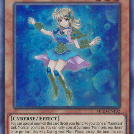 Marincess Sea Horse [MP20-EN102] Super Rare