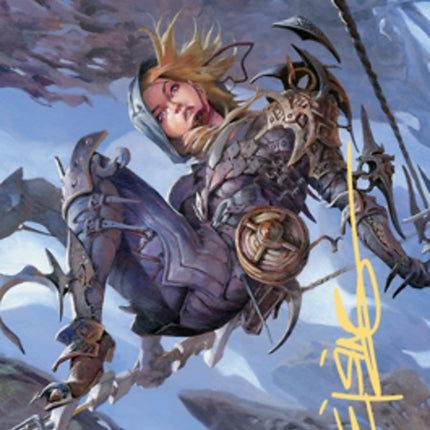 Blackbloom Rogue Art Card (Gold-Stamped Signature) [Zendikar Rising Art Series]