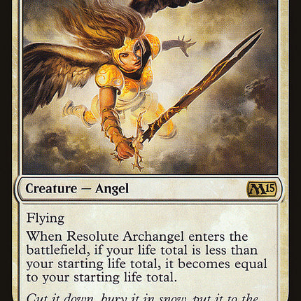 Resolute Archangel [Magic 2015]