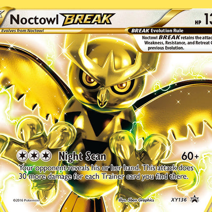 Noctowl BREAK (XY136) [XY: Black Star Promos]