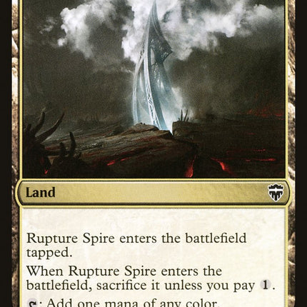 Rupture Spire (490) [Commander Legends]