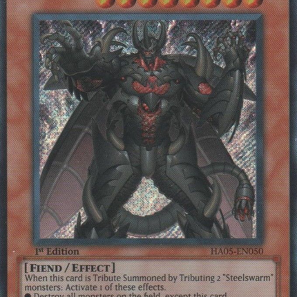 Steelswarm Caucastag [HA05-EN050] Secret Rare