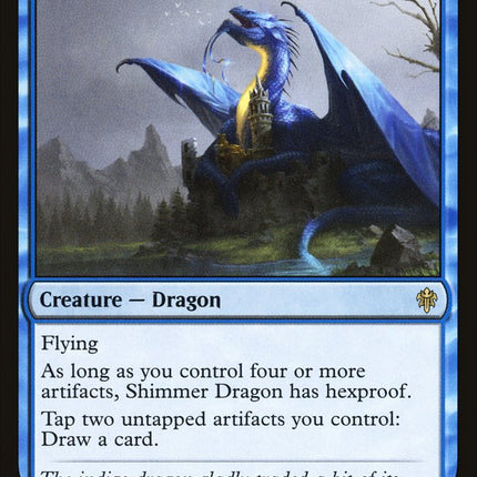 Shimmer Dragon [Throne of Eldraine]