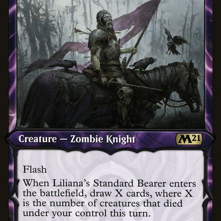 Liliana's Standard Bearer (Showcase) [Core Set 2021]
