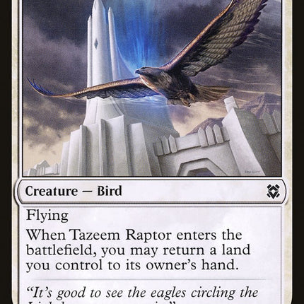 Tazeem Raptor [Zendikar Rising]