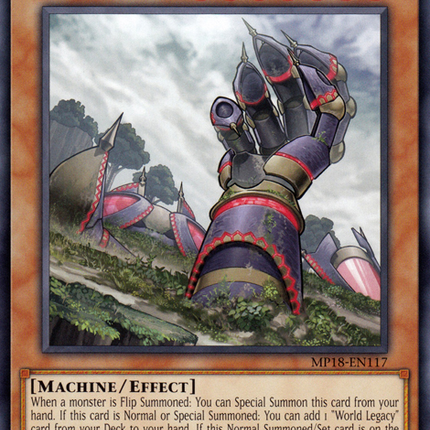 World Legacy - "World Armor" [MP18-EN117] Rare