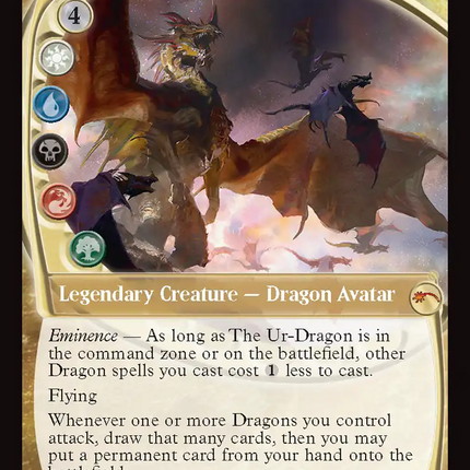 The Ur-Dragon (Retro Frame) [MagicFest 2025]