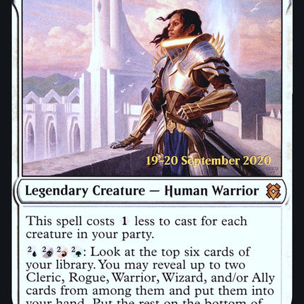 Tazri, Beacon of Unity [Zendikar Rising Prerelease Promos]
