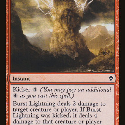 Burst Lightning [Zendikar]