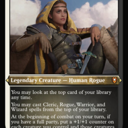 Nalia de'Arnise (Display Commander) (Foil Etched) [Commander Legends: Battle for Baldur's Gate]