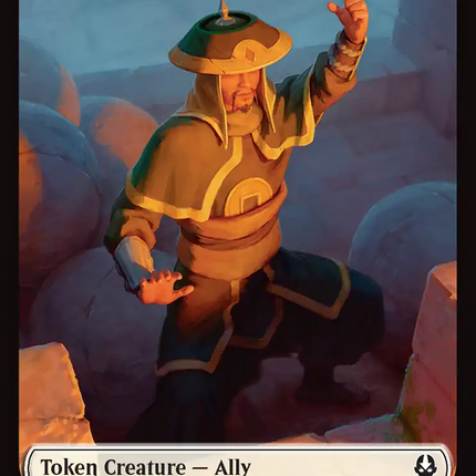 Ally (0006) // Soldier (0002) Double-Sided Token [Avatar: The Last Airbender Tokens]