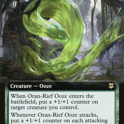 Oran-Rief Ooze (Extended Art) [Zendikar Rising]
