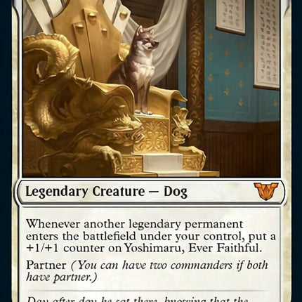 Yoshimaru, Ever Faithful [Kamigawa: Neon Dynasty Commander]