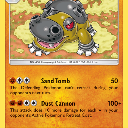 Hippowdon (69/156) [Sun & Moon: Ultra Prism]