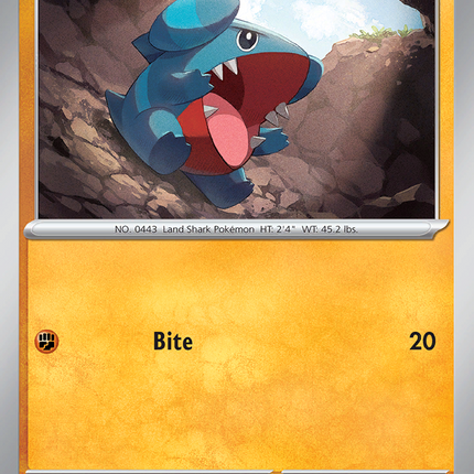 Gible (094/182) [Scarlet & Violet: Paradox Rift]