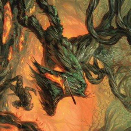 Stump Stomp Art Card [Modern Horizons 3 Art Series]
