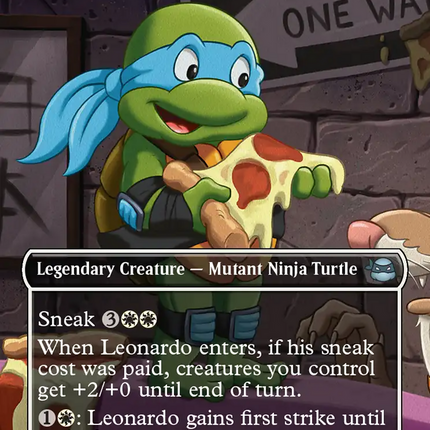 Leonardo, Leader in Blue (Borderless) [Teenage Mutant Ninja Turtles]