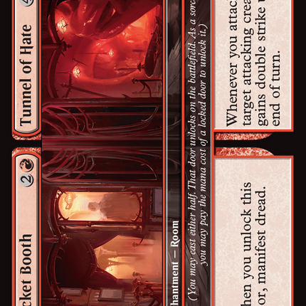 Ticket Booth // Tunnel of Hate [Duskmourn: House of Horror]