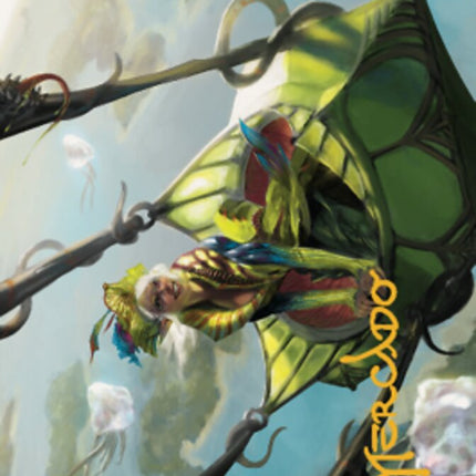 Nael, Avizoa Aeronaut Art Card (Gold-Stamped Signature) [Dominaria United Art Series]