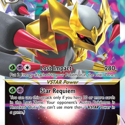 Giratina VSTAR (131/196) (Jumbo Card) [Sword & Shield: Lost Origin]