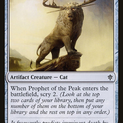 Prophet of the Peak [Throne of Eldraine]
