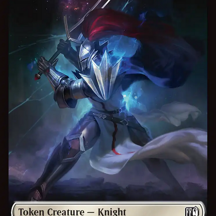 Hero (0002) // Knight Double-Sided Token [FINAL FANTASY Tokens]