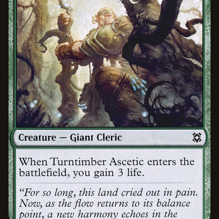 Turntimber Ascetic [Zendikar Rising]