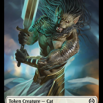 Bird // Cat Double-Sided Token [Phyrexia: All Will Be One Commander Tokens]
