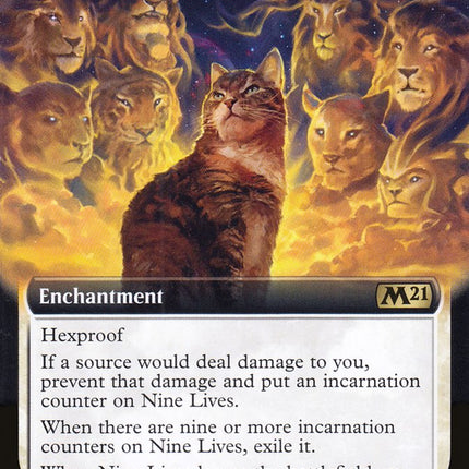 Nine Lives (Extended Art) [Core Set 2021]