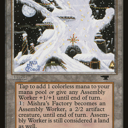 Mishra's Factory (Winter) [Antiquities]
