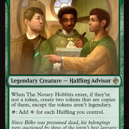 The Notary Hobbits [The Hobbit]