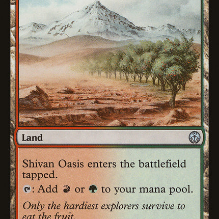 Shivan Oasis [Duel Decks: Phyrexia vs. the Coalition]