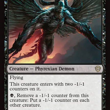 Carnifex Demon [Lorwyn Eclipsed Commander]