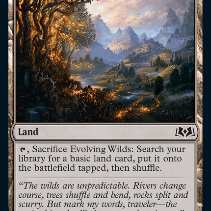 Evolving Wilds [Wilds of Eldraine]