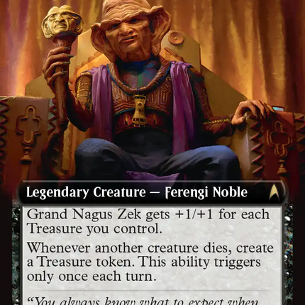 Grand Nagus Zek (Extended Art) [Star Trek]