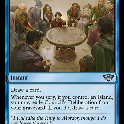 Council's Deliberation [The Lord of the Rings: Tales of Middle-Earth]