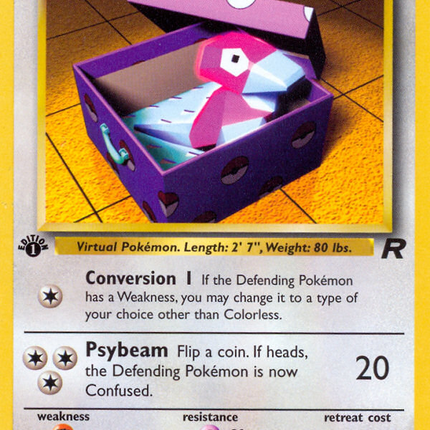 Porygon (48/82) [Team Rocket 1st Edition]