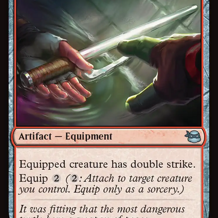 Hard-Won Jitte [Teenage Mutant Ninja Turtles]