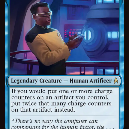 Lt. Cmdr. Geordi La Forge [Star Trek]