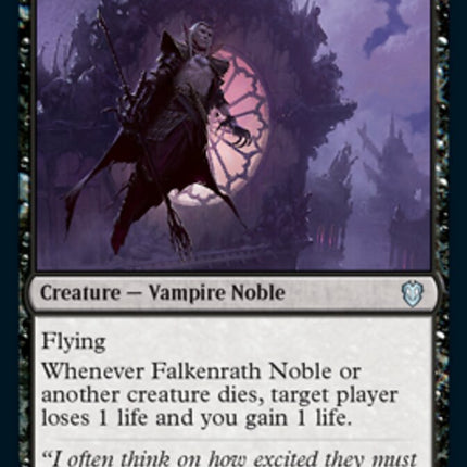Falkenrath Noble [Innistrad: Crimson Vow Commander]